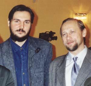 Леонид Сергиевский (слева), Константин Гордеев